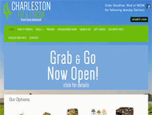 Tablet Screenshot of charlestonfitandfresh.com